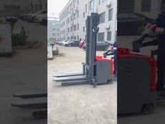 Rated load 2000kg Lifting height 3000mm All-electric straddle arm type forklift stackers