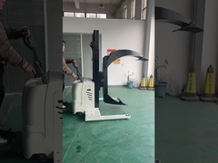 1500 kg électrique à soulever à rouleaux empileur à rouleaux 180 360 degrés