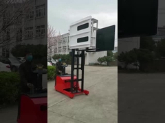 élévateur de rouleaux de papier électrique avec pince à balles