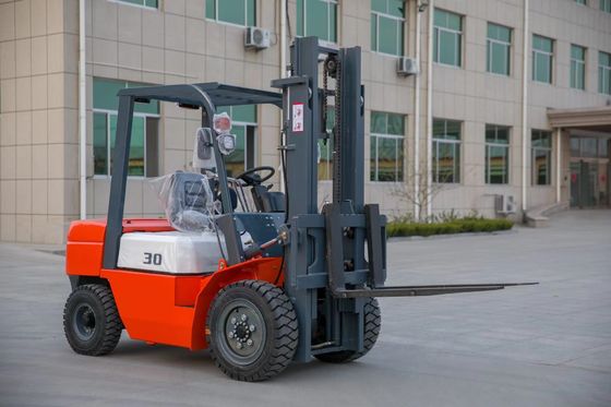 quality 2.5 tấn 3 tấn xe nâng diesel xe tải xử lý kho xe nâng bốn bánh với chuyển động bên factory
